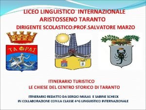 Liceo linguistico taranto