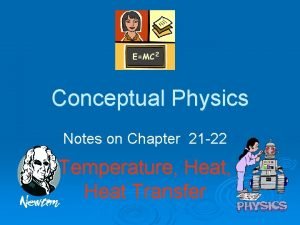 Conceptual physics chapter 21
