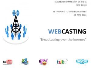 ELECTION COMMISSION OF INDIA NEW DELHI IT TRAINING