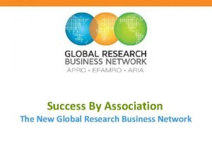 Global research business network
