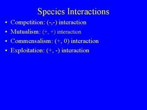 Nurse plants and seedlings commensalism