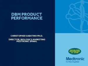 Medtronic dbm