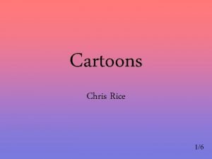 Chris rice what if cartoons got saved
