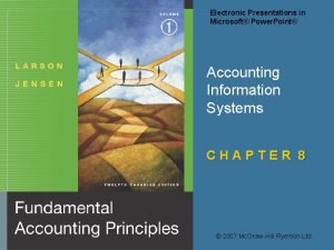 Accounting information system