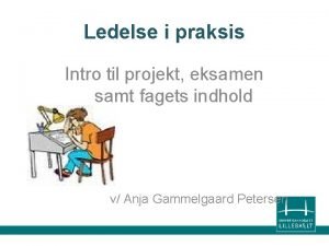 X og y ledelse