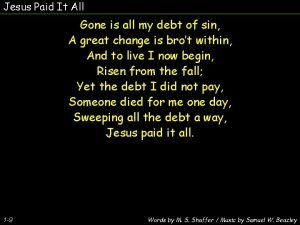 The incomparable price jesus paid for me