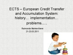 European credit transfer and accumulation system