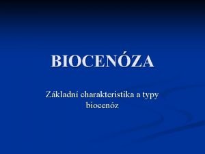 Biocenza