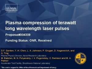 Femtosecond laser filamentation