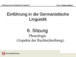 Minimalpaaranalyse übung Minimalpaaranalyse übung