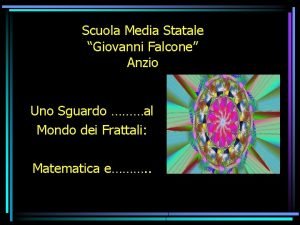 Scuola giovanni falcone anzio