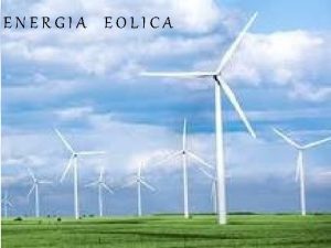 Energía eólica