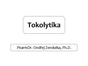 Tokolytika