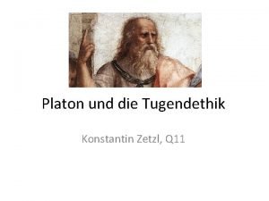 Tugendethik platon