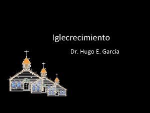 Iglecrecimiento Dr Hugo E Garca Definicin No es