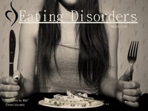Demi lovato eating disorde
