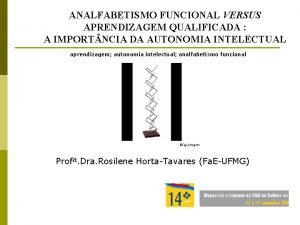 Analfabetização funcional