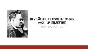 REVISO DE FILOSOFIA 3 ano AV 2 3