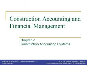 Construction cost accounting basics