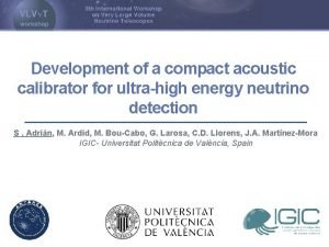 Development of a compact acoustic calibrator for ultrahigh
