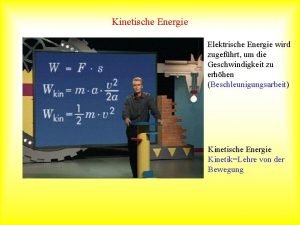Ableitung kinetische energie