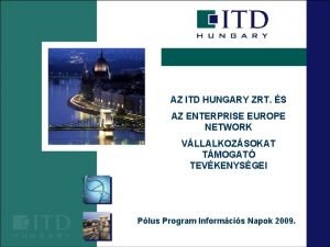 AZ ITD HUNGARY ZRT S AZ ENTERPRISE EUROPE