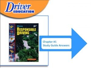 Driving and mobility chapter 1 answers