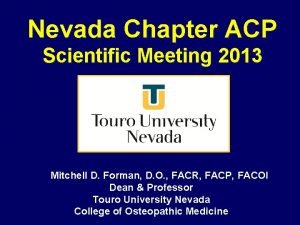 I told him I told him