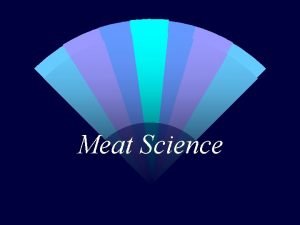 Meat Science Slaughter Process w Immobilization w Animal