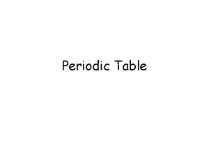 O symbol periodic table