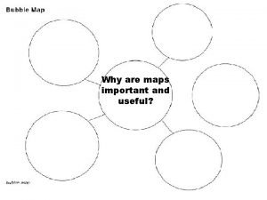 Why are maps important and useful FUNDAMENTALS OF
