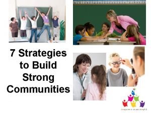 How to build strong community