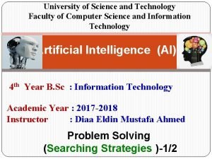 University of Science and Technology Faculty of Computer