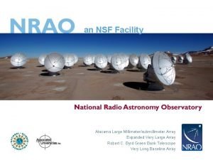 an NSF Facility Atacama Large Millimetersubmillimeter Array Expanded