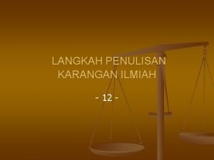 Contoh topik tujuan dan tesis