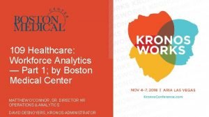 Kronos workforce analytics