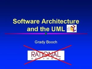 Rational software architect