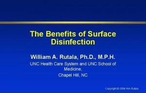 Disinfection definition