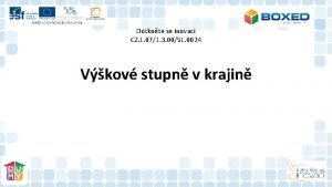 Výškové stupně v krajině