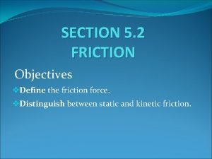 Kinetic friction definition