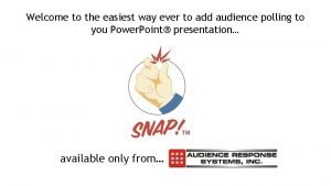 Question list for snap Question list for snap