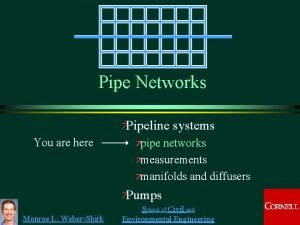 Pipe Networks Pipeline You are here systems pipe Pipe Networks Pipeline You are here systems pipe