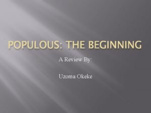 Populous: the beginning обзор