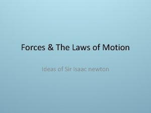 Forces and the laws of motion problem b