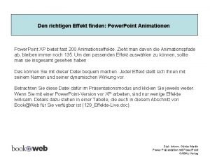 Powerpoint animation verschwinden