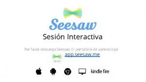 Seesaw descargar