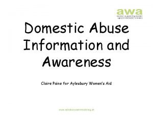Aylesbury womens aid