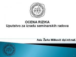 Nejonizujuce zracenje seminarski rad