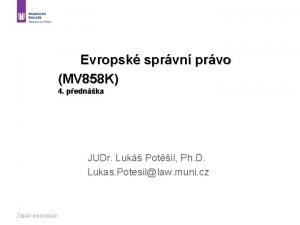 Evropsk sprvn prvo MV 858 K 4 pednka