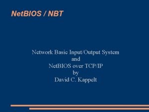 Nbt network
